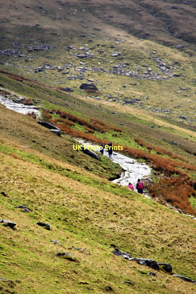 Photo 6"x4" Llanberis Path, Snowdonia National Park Nant Peris or Old Llanberis c2011