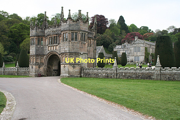 Photo 6"x4" Lanhydrock: gatehouse Cutmadoc c2011