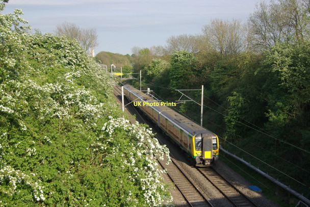 Photo 6"x4" Railway at Church Lawford Church Lawford c2011