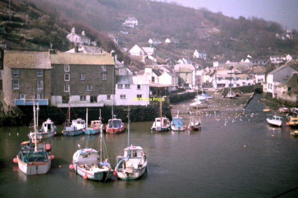 Photo 6"x4" Polperro - 1987 Brent c1987