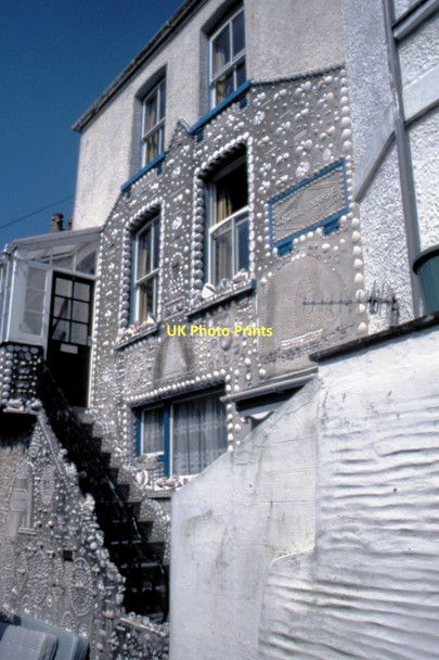 Photo 6"x4" Polperro, Shell House - 1987 Brent c1987