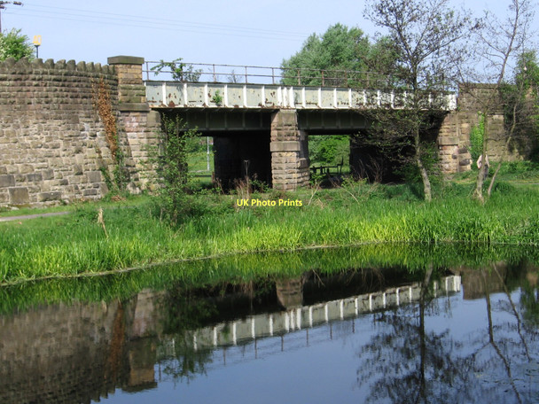 Photo 6"x4" Mexborough - railway bridge over Dearne Canal Mexborough c2011
