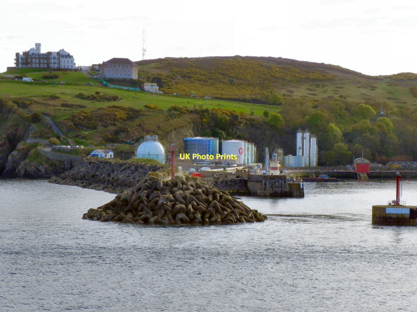 Photo 6"x4" Harbour Breakwater and Douglas Head Douglas\/SC3875 c2011