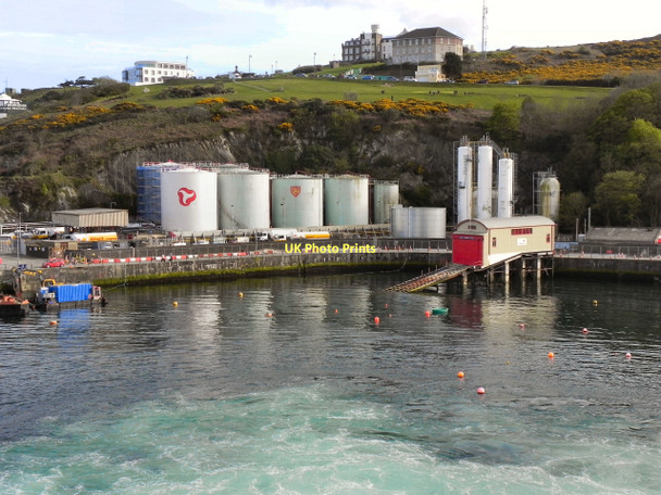 Photo 6"x4" Storage Tanks & Lifeboat House, Douglas Harbour Douglas\/SC3875 c2011