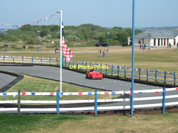 Photo 6"x4" Go kart track at  Dawlish Warren Dawlish c2011