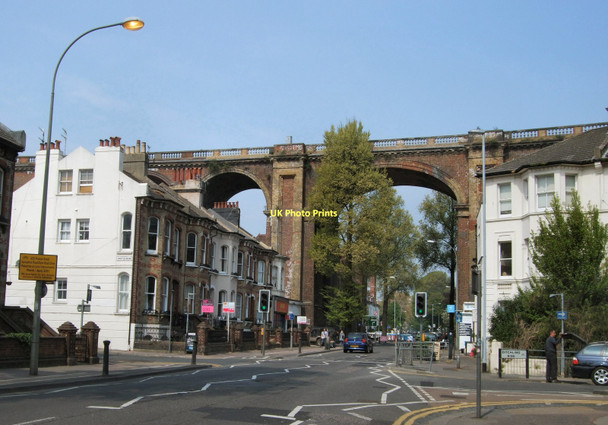 Photo 6"x4" London Road Viaduct Brighton\/TQ3106 c2011