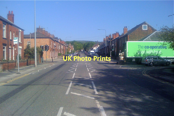 Photo 6"x4" Buxton Road A537 climbs out of Macclesfield Macclesfield c2011