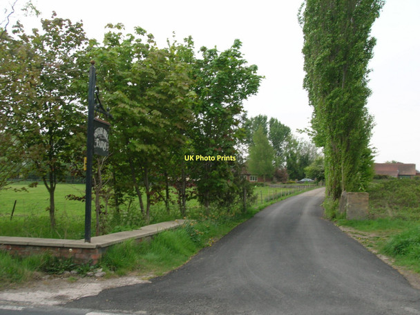 Photo 6"x4" Track to Sugar Hill Farm Tang Hall\/SE6252 c2011