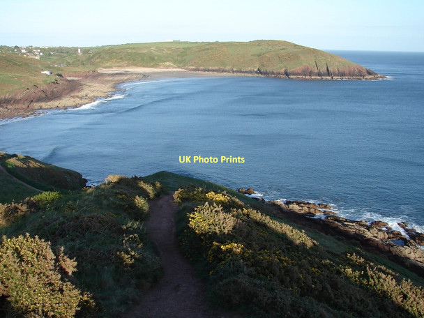 Photo 6"x4" Manorbier Bay Jameston\/SS0598 c2011