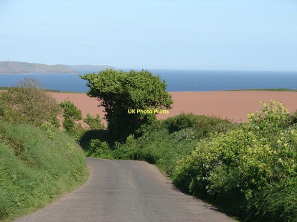 Photo 6"x4" Country road near Rowston Stackpole c2011