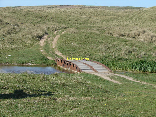 Photo 6"x4" Bridge at Frains Lake Castlemartin c2011