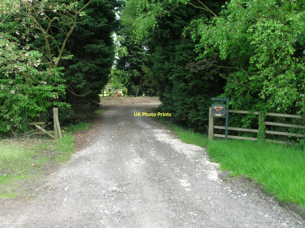 Photo 6"x4" Track to Grange Farm Heslington c2011