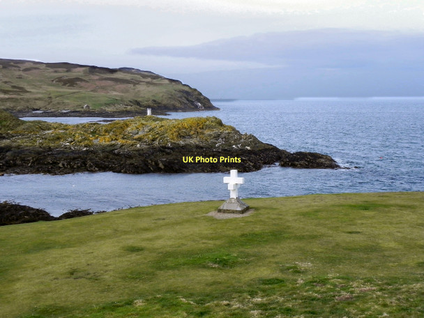 Photo 6"x4" Calf Sound Cregneash c2011