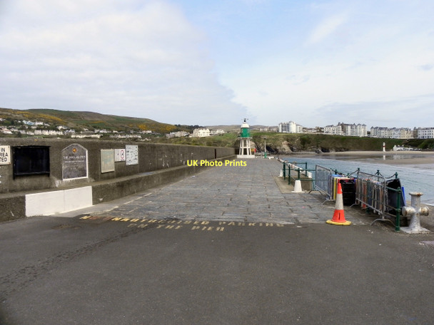 Photo 6"x4" Raclan Pier, Port Erin Four Roads\/SC2068 c2011