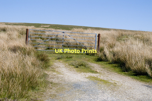 Photo 6"x4" Access gate to old reservoir on Hare Appletree Fell Hare Appletree c2011