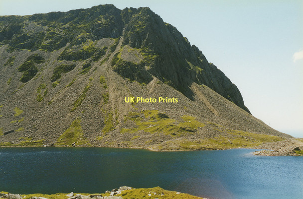 Photo 6"x4" Cyfrwy seen across Llyn y Gadair Dol-ffanog c1997