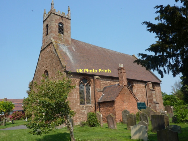 Photo 6"x4" Church of St Michael and All Angels, Maxstoke Maxstoke c2011