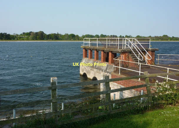 Photo 6"x4" Shustoke reservoir Hoggrill's End c2011