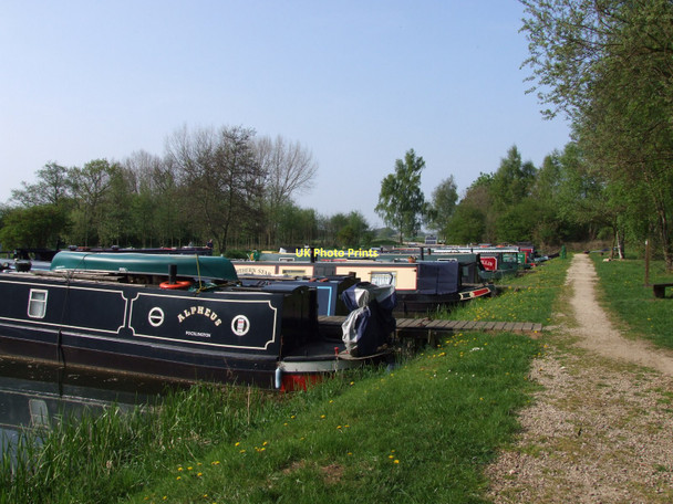 Photo 6"x4" Moorings at Melbourne, East Yorkshire Melbourne\/SE7544 c2011