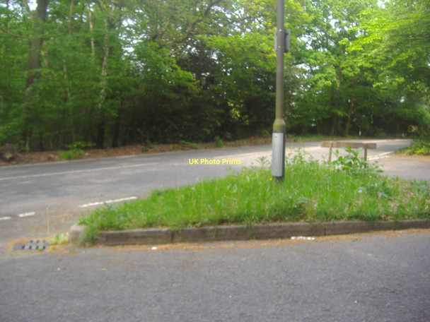 Photo 6"x4" Old Guildford Road at junction of  B3012 Frimley c2011