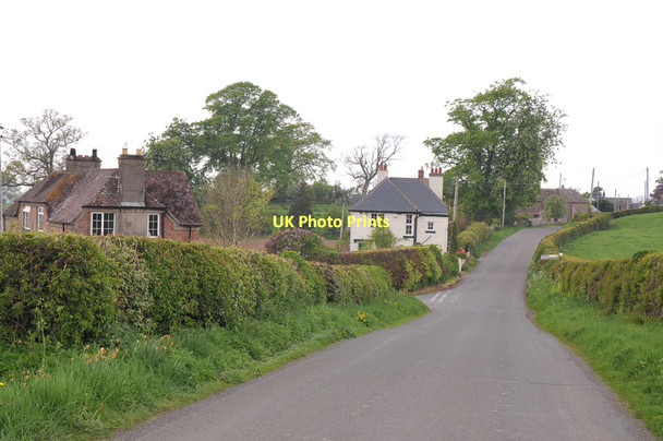 Photo 6"x4" Road through Raughton Raughton c2011