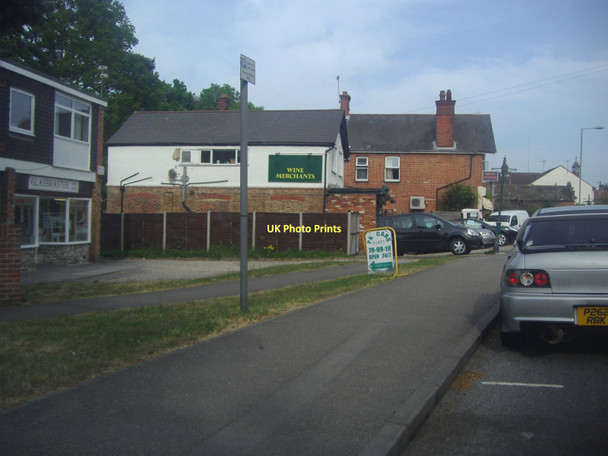 Photo 6"x4" Shops on A324, Brookwood Sheets Heath c2011