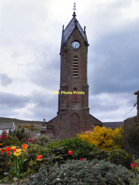 Photo 6"x4" St Peter's Clock Tower Peel\/SC2484 c2011