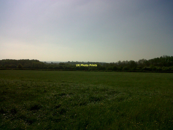 Photo 6"x4" View over Park Copse to Marlborough Downs Lydiard Millicent c2011