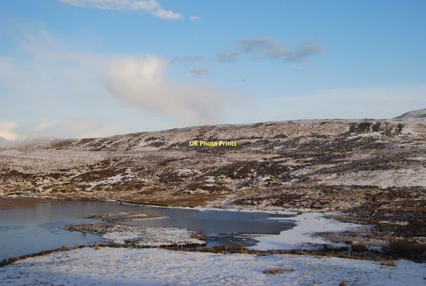 Photo 6"x4" Loch Fada in Winter Achtalean c2009
