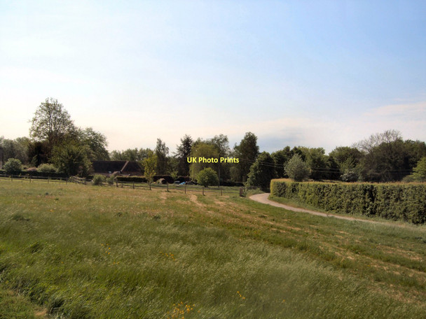Photo 6"x4" Field near April Cottage Furner's Green c2011