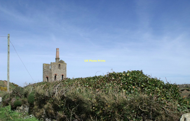 Photo 6"x4" Higher Bal Mine, Pendeen Lower Boscaswell c2011