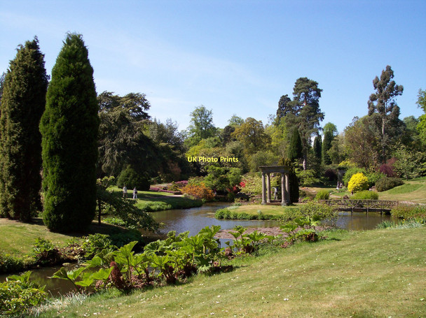 Photo 6"x4" The temple garden on Cholmondeley estate Croxton Green c2011