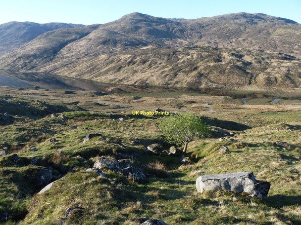Photo 6"x4" Loch Uisge reservoir Lochuisge c2011