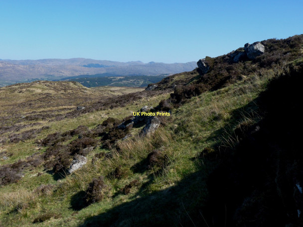 Photo 6"x4" Lower slopes of Glas Bheinn Glas Bheinn\/NM8357 c2011