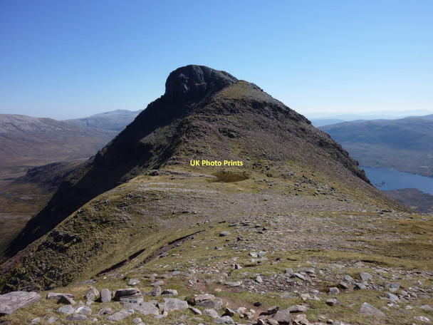 Photo 6"x4" Spidean Coinich - High Bealach Quinag c2011