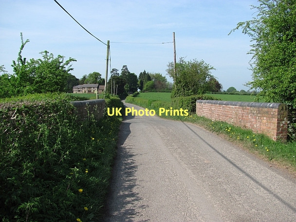 Photo 6"x4" Bridge over the Main Drain Eye\/SO4963 c2011