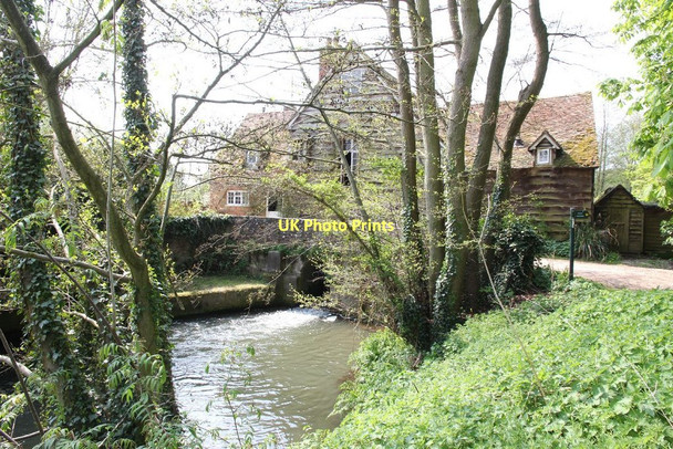 Photo 6"x4" Outlet from the mill Aldermaston Wharf c2011