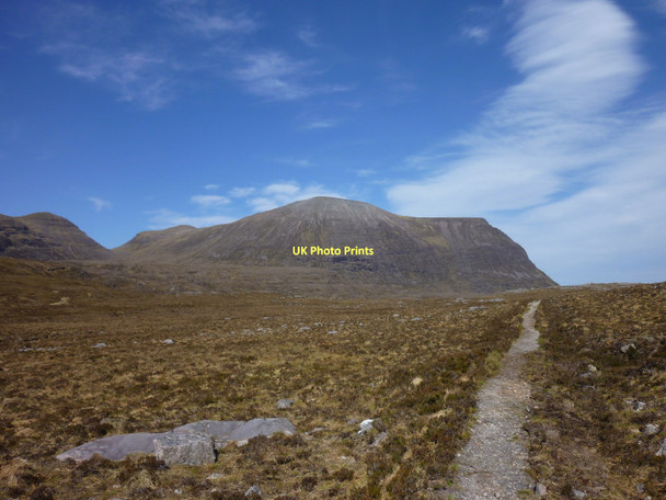 Photo 6"x4" Path to Quinag Allt na Bradhan c2011