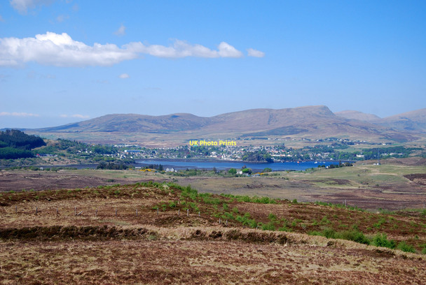 Photo 6"x4" Hill Slopes Camastianavaig c2011