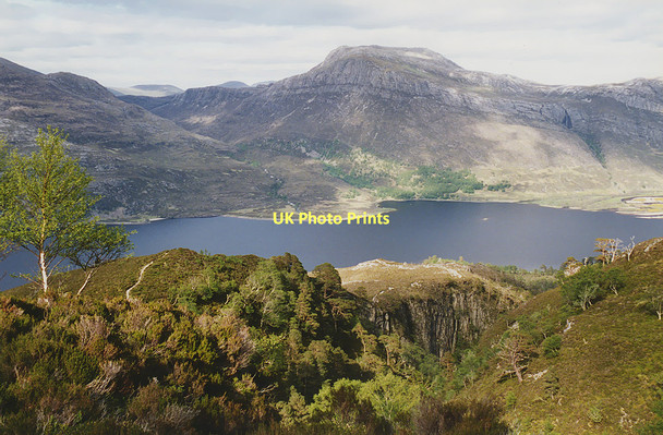 Photo 6"x4" View from the Mountain Trail Coille na Glas-Leitire c1995