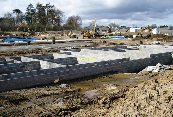 Photo 6"x4" Gracemount: New flats go up Gracemount c2011