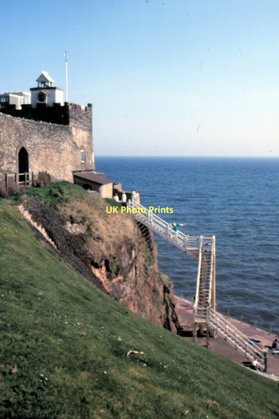 Photo 6"x4" Sidmouth, Jacob's Ladder - 1987 Sidmouth c1987