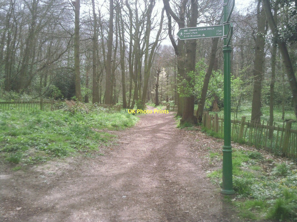 Photo 6"x4" Green Chain Walk in Lesnes Abbey Woods Abbey Wood\/TQ4678 c2011