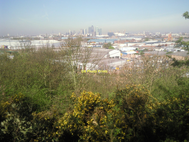 Photo 6"x4" View from the path to Gilbert's Pit Greenwich\/TQ3977 c2011