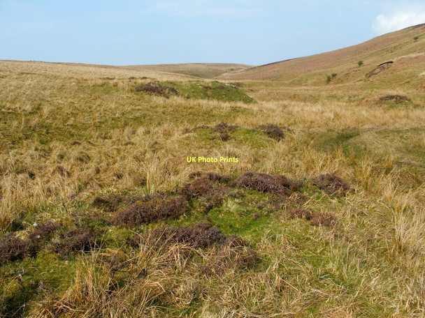 Photo 6"x4" Mounds beside the Spouts Burn Bonhill c2011
