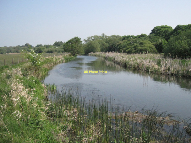 Photo 6"x4" River Itchen at Winnall Moors Winchester c2011