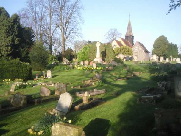 Photo 6"x4" All Saints Churchyard, Foots Cray Foots Cray c2011