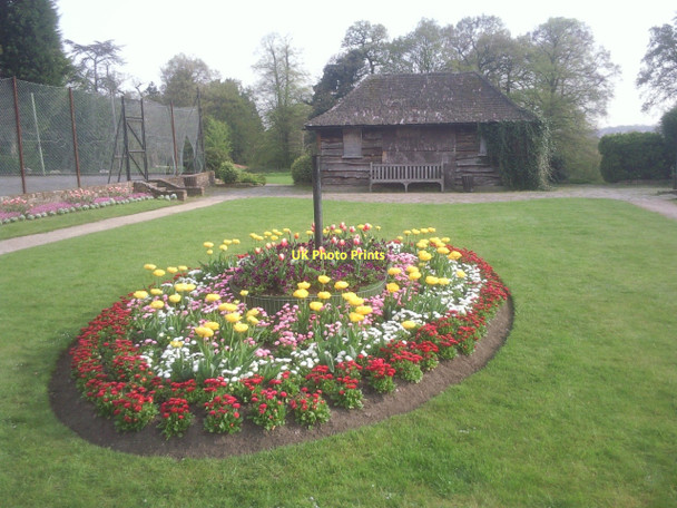 Photo 6"x4" Flowerbed in Beckenham Place Park Beckenham c2011