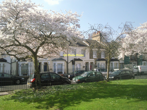 Photo 6"x4" Purcell Crescent in springtime Fulham c2011