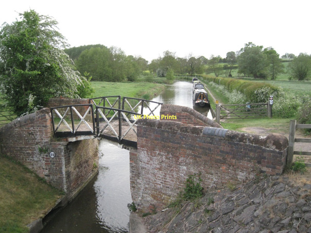Photo 6"x4" Bridge 48 from Bridge 47A Preston Bagot c2011